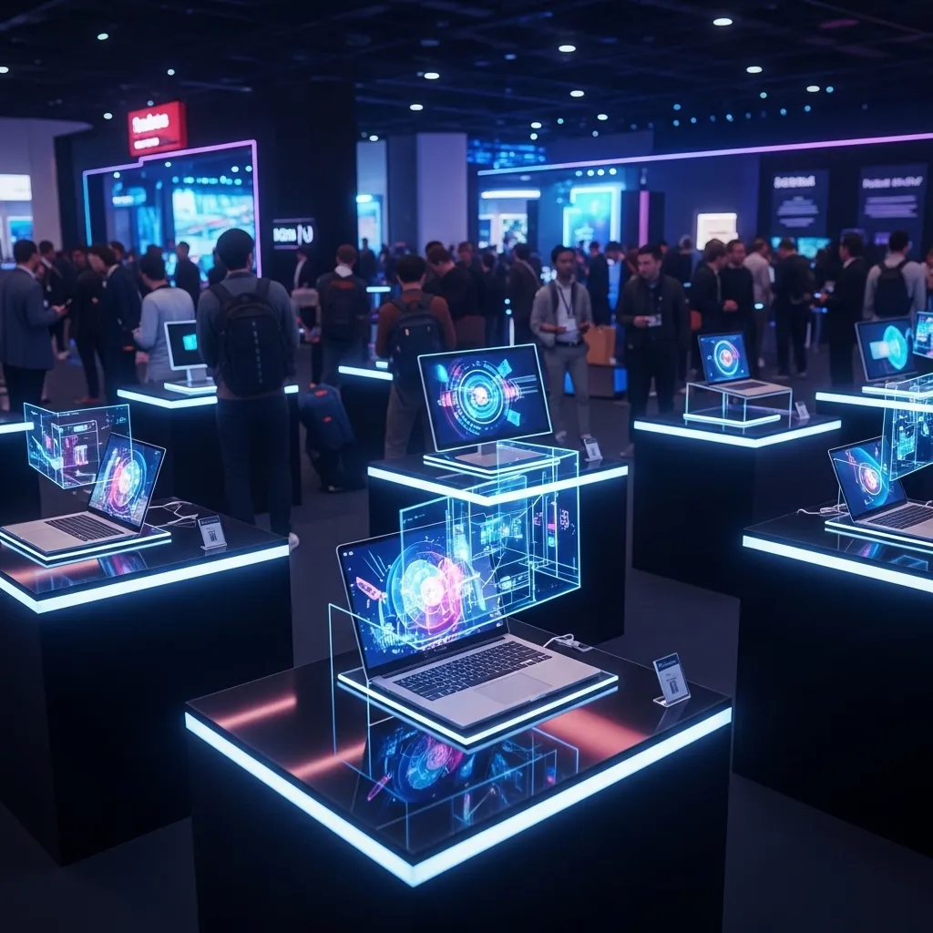 Najnowsze komputery ujawnione na konferencjach technologicznych